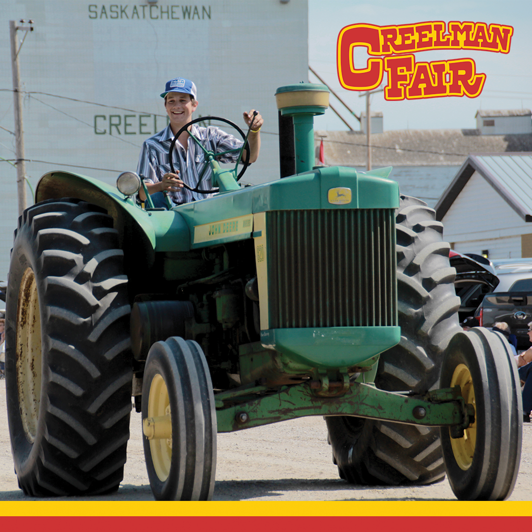 Creelman Fair Parade Tractor